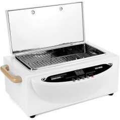 QWORK® 500 W karstā gaisa sterilizators, dezinfekcijas līdzeklis nagu salonam, frizētavai, maksimālā temperatūra 250°