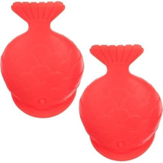PAMINGONO Pack of 2 Silicone Fish Lip Fillers, mazie silikona lūpu pildītāji, lūpu uzlabotāji sievietēm, plumper lūpu uzlabotāji, krāsainie lūpu uzlabotāji, atkārtoti lietojami