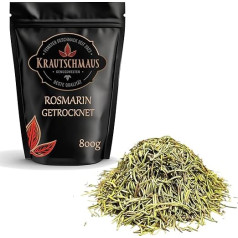 800 g Krautschmaus sagriezts rozmarīns, garšvielu garšaugi, maigi kaltēti, bez piedevām.