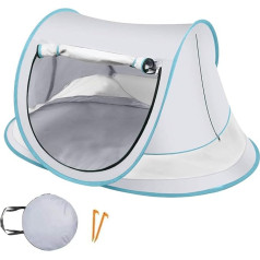 Bērnu nojume - Aizsardzība zīdaiņiem - Smilšu izturīgs viegls saulessargs ezeram, kempingam, ceļošanai, parkam, dārzam