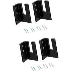 Amagogo Skeitborda glabāšanas statīvs, sienas stiprinājums, izturīgs daudzfunkcionāls sniega dēļu pakaramais, sērfborda statīvs mājai, garāžai, dzīvojamai istabai, kopmītnei