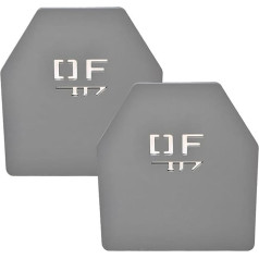 Virziena spēka atsvara vestes plāksnes, tērauda plāksnes atsvara vestēm, fitnesa aprīkojums, veiktspējas apģērbs un produkti, 7,9 kg vestes pāris