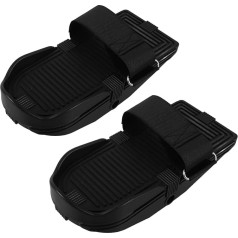 1 Pair Airēšanas mašīnas kāju pedāļi Velosipēdu piederumi Mājas velosipēdu piederumi Airēšanas mašīna mājās Airēšanas mašīnas pedāļi iekštelpu fitnesa aprīkojumam Plastmasas