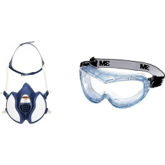 3M Respiratora maska 4251+ Pusmaska krāsošanas smidzināšanai 1 iepakojumā