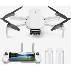 Potensic ATOM LT GPS drons ar EIS 2.5K kameru, 2 baterijas 80 minūšu ilgam lidojuma laikam, zem 249g, 4km FPV pārraide, automātiska atgriešanās / sekošana / straujš lidojums, C0, kameras drons iesācējiem,