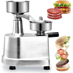 XSDAJSD Kommerzieller Burger-Patty-Maker, Burger-Presse-Patty-Maker, Fleischformer für die Küche, 100 mm/130 mm/150 mm (4 Zoll)