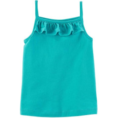 Carter's Bērnu meiteņu biksītes ar volāniem, zaļš, 3 mēneši, zaļš