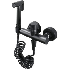 KJJJFIPCXP Portatīvais rokas smidzinātājs, auksts un karsts smidzinātājs, misiņa vannas istabas autiņbiksīšu mazgātājs, portatīvais tualetes smidzinātājs