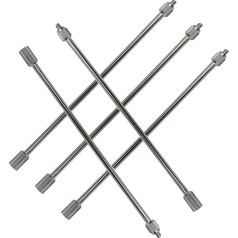 Sprühnebel Kühlung Terrasse Garten Gewächshaus Pavillon Wasserzerstäuber Flexible Düsenverlängerung, 10/24 UNC-Gewinde für Garten, Befeuchtung, Außenkühlung, Staubbekämpfung