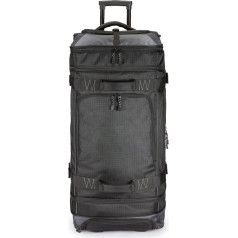 Amazon Basics - Ceļojumu soma ar riteņiem, Ripstop, melna, 35