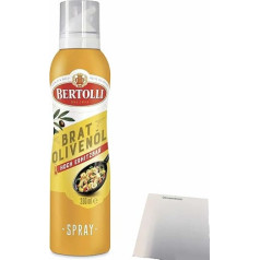 Bertolli cepta olīveļļas aerosola komplekts (200 ml pudele) + komplekts Bertolli blokam