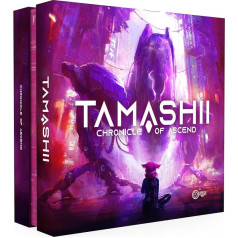 Tamashii: Chronicle of Ascend - dodieties episkajā ceļojumā uz mītisku piedzīvojumu! Zinātniskā fantastika stratēģijas spēle, Vecums no 14 gadiem, 1-4 spēlētājiem, 45-90 minūšu spēlēšanas laiks, Izgatavoja Awaken