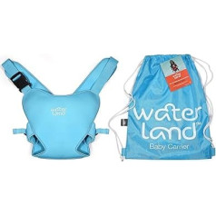 WaterLand Baby Carrier Inovatīvs nēsāšanas sēdeklītis ūdenim un sauszemei - ūdensizturīgs krūšu siksniņš maziem bērniem ar regulējamām siksnām, viegls nēsāšanas sēdeklītis baseinam un pludmalei