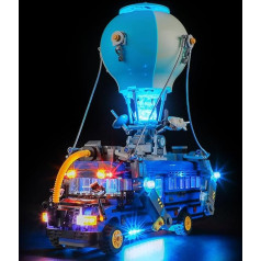 LIGHTAILING Gaismas komplekts Lego 77073 kaujas autobusam - LED apgaismojuma komplekts, kas saderīgs ar Lego konstruktora klucīšu modeli - modeļa komplekts nav iekļauts komplektā