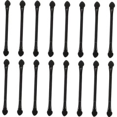 PACKOVE 30Stücke Dual End Lidschatten Pinsel Make Up mit für Gleichmäßige Anwendung und Angenehmen für Reisen und Tägliches