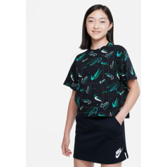 T-krekls Jr DV0568 010 / S (128-137)