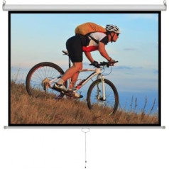 Pusautomātiskais rokas ekrāns 4:3 72