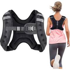 Henkelion Running Weight Vest for Men Women Kids Weights Included Body Weight Vests for Training Weight Vest Workout Equipment for Workout Jogging Cardio Walking - 6lb/3.6