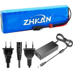 ZHIKAN 24 V 15 Ah litija jonu akumulatoru komplekts E-Bike Elektriskais velosipēds 24 V akumulators 270 x 68 x 40 mm