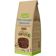 Rapunzel Sarkanās Camargue mežģīnes rīsi, dabīgi, iepakojumā pa 1 (1 x 500 g) - bioloģiski audzēti