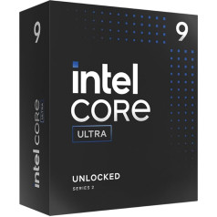 Intel® Core™ Ultra 9 Desktop procesors 285K 24 kodoli (8 P-kodoli + 16 E-kodoli) līdz 5,7 GHz