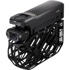 HOVERAir X1 Promax Action Cam 8K, drons ar kameru ar vairāk nekā 10 pilnībā automātiskiem lidojuma režīmiem, 42 km/h ātrums, lidot jebkurā vietā ar OmniTerrain, aizmugures sadursmes noteikšana (standarta)