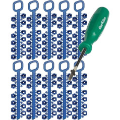 Rain Bird 5000 sērijas rotējošās sprauslas, 10 iepakojumi: 5000RCTREE 5000, 5004, 4252NZLPK, 42SA+, 52SA, 42SA sērijas sprauslu koki komplektā ar rotatora instrumentu skrūvgriezi