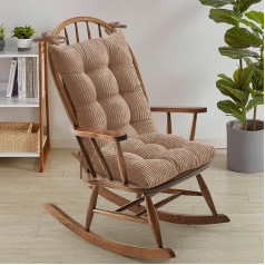 Sweet Home Collection Premium Tufted Pads šūpuļkrēsla spilvens neslīdošs ar saitēm 21