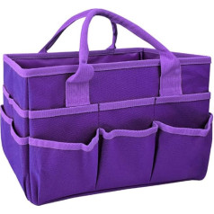 DZOZO Salokāms uzglabāšanas maisiņš mākslas un amatniecības darbiem Dārza instrumentu soma skolotāja biroja piederumiem