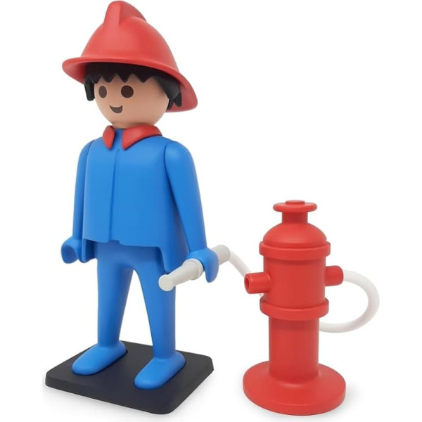 Plastoy SAS PLA00217 Playmobil kolekcionārs: ugunsdzēsējs