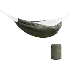 Daudzfunkcionāls hamaks Underquilt ziemas silts sega pončo kempingam, pārgājieniem un ceļojumiem