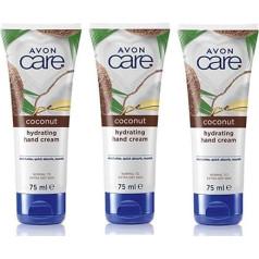 Avon Ultimate Things Care Kokosriekstu mitrinošais roku krēms - 3 gabaliņu iepakojums