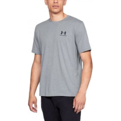 Under Armour T-krekls UA Sportstyle Kreisās krūtis SS M 1326799 - pelēks / XL