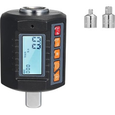 Digitālais drēbju mērītājs Schraubenschlüssel Drehmomenttester Enthält Adapter Drehmomenteinheiten Reparaturen Zu Hause PräZisionsmessung(340Nm)