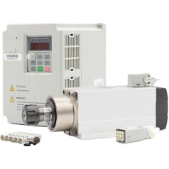 220 V 2,2 kW ER25 luftgekühlte Spindel 4 Stück Lager Keramik luftgekühlte Holzbearbeitung und 2,2 kW Wechselrichter(380v)