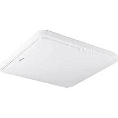LED vannas istabas griestu gaisma balta IP44 33 cm plata neitrāli balta gaisma 4200 K 3570 lm spilgta zema atspīduma vannas istabas griestu lampa mitro telpu gaisma