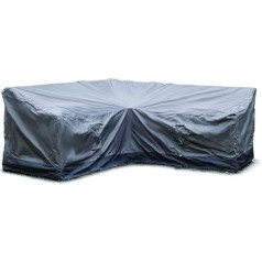 High Quality Garden Furniture Covers Fits Mini V Shaped Outdoor Sofa Dimensions Left Side Length x 210cm Right Side Length x 210cm x Height 90cm x Depth 75cm