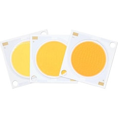 3PCS LED COB mikroshēmas Bridgelux Crystal 28 * 28mm Ra90 48W / 72W / 96W DC36-39V Augsta lūmena augu augšanas gaismas mājas apgaismojums prožektoriem (4000K, 96W)