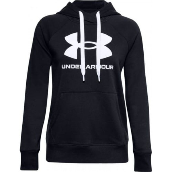 Under Armour Rival Fleece logotipa kapuci W 1356318 001 / XL