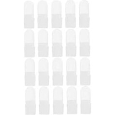 Gatuida 30 Stück Teiliges Nagellack schutzkappen Kunststoff Professionelles Maniküre zubehör Langlebig Leicht Kratzfest für DIY nail art und Nagellackschutz zu Hause Salon