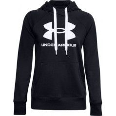 Under Armour Rival Fleece logotipa kapuci W 1356318 001 / L