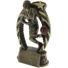 GTsport basketbola statuete / 15 cm / daudzkrāsains