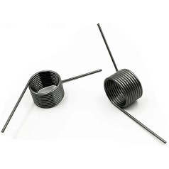 Torsionsfeder 10 STÜCKE 65Mn Stahl Kleine V-förmige Torsionsfeder Rotation Torsionsfeder Winkel 60 90 90 120 180 Grad Drahtdurchmesser 1,0 MM(9mm(9 apļi),6mm(10Pcs),1.0mm(60 grādi))