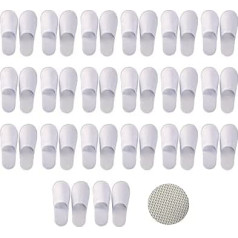 Bavooty Hotelslipper,hotelschlappen,hotel slipper,Einwegschuhe,Gästehausschuhe,4 Paar,Weiße Hausschuhe,für Damen und Herren(Größe EU 36-42)