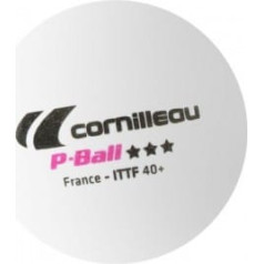 Inny Мячи для настольного тенниса Cornilleau P-BALL ITTF белые 3 шт. / Н / Д