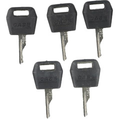 5 Stück für Zündschlüssel 1964831C2 für Koffer, 5 Stück, 5250er Pack, Baumwolle, 5 Stück Zündung 1550 Crawler-Typ für lange Lebensdauer mit richtiger Haltbarkeit und konsistenter