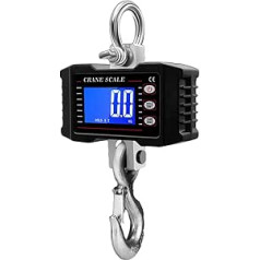 1 x OCS-P1 Digitale Hängewaage, Kran, 0-1500 kg, industrielle Kranwaage, LCD-Hintergrundbeleleuchtung, hochpräziser Sensor, digitale Hängewaage