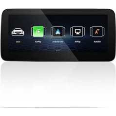 Chaowei Linux 10,25 collu auto radio skārienekrāns Mercedes Benz A/CLA/GLA/C/G klasei W176 W204 C117 X156 W463 (2011-2015) ar NTG 4.5/4.7 sistēmu, atbalsta Wireless CarPlay/Android Auto/MirrorLink