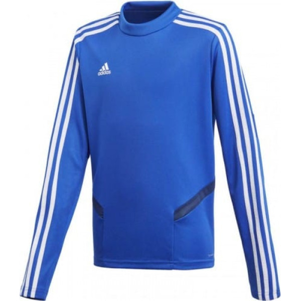 Adidas Tiro 19 Training Top futbola krekls zils JR DT5279 / 128cm