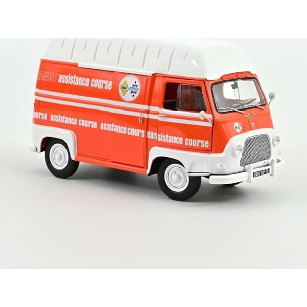 - Kolekcionējama miniatura automašīna 1:18 Renault Estafette 1968 Orange Assistance Course - Norev 185123
